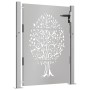 Corten steel garden gate tree design 105x130 cm by vidaXL, garden gates - Ref: Foro24-153216, Price: 177,11 €, Discount: %