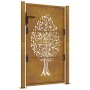 Puerta de jardín acero corten diseño árbol 105x155 cm de vidaXL, Puertas de jardín - Ref: Foro24-153163, Precio: 206,79 €, De...