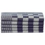Set mit 10 blauen und weißen Baumwolltüchern von vidaXL, Handtücher - Ref: Foro24-136288, Preis: 30,70 €, Rabatt: %