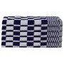 Set mit 10 blauen und weißen Baumwolltüchern von vidaXL, Handtücher - Ref: Foro24-136288, Preis: 30,23 €, Rabatt: %