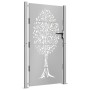Puerta de jardín acero corten diseño árbol 105x205 cm de vidaXL, Puertas de jardín - Ref: Foro24-153219, Precio: 286,84 €, De...