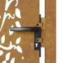 Puerta de jardín acero corten diseño árbol 105x205 cm de vidaXL, Puertas de jardín - Ref: Foro24-153219, Precio: 280,47 €, De...