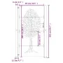 Gartentor aus Cortenstahl, Baumdesign, 105 x 205 cm von vidaXL, Gartentore - Ref: Foro24-153219, Preis: 280,47 €, Rabatt: %