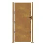 Puerta de jardín acero corten 105x205 cm de vidaXL, Puertas de jardín - Ref: Foro24-153207, Precio: 287,07 €, Descuento: %
