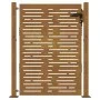 Corten steel garden gate square design 105x130 cm by vidaXL, garden gates - Ref: Foro24-153252, Price: 189,26 €, Discount: %