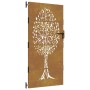 Corten steel garden gate tree design 85x200 cm by vidaXL, garden gates - Ref: Foro24-153213, Price: 170,19 €, Discount: %