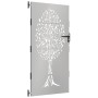 Puerta de jardín acero corten diseño árbol 85x200 cm de vidaXL, Puertas de jardín - Ref: Foro24-153213, Precio: 204,42 €, Des...