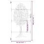 Gartentor aus Cortenstahl, Baumdesign, 85 x 200 cm von vidaXL, Gartentore - Ref: Foro24-153213, Preis: 203,76 €, Rabatt: %