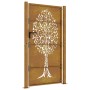 Corten steel garden gate tree design 105x180 cm by vidaXL, garden gates - Ref: Foro24-153218, Price: 247,77 €, Discount: %