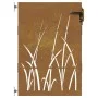 Gartentor aus Cortenstahl, Grasdesign, 85 x 150 cm von vidaXL, Gartentore - Ref: Foro24-153223, Preis: 154,26 €, Rabatt: %