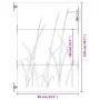 Gartentor aus Cortenstahl, Grasdesign, 85 x 150 cm von vidaXL, Gartentore - Ref: Foro24-153223, Preis: 154,26 €, Rabatt: %