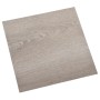 Tarimas de suelo autoadhesivas 20 uds PVC gris taupe 1,86 m²
