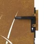 Puerta de jardín acero corten diseño hierba 85x75 cm de vidaXL, Puertas de jardín - Ref: Foro24-153220, Precio: 97,47 €, Desc...
