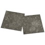 Tarimas de suelo autoadhesivas 20 uds PVC gris 1,86 m²