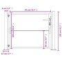 Gartentor aus Cortenstahl 105x105 cm von vidaXL, Gartentore - Ref: Foro24-153203, Preis: 163,24 €, Rabatt: %