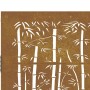 Corten steel garden gate bamboo design 105x80 cm by vidaXL, garden gates - Ref: Foro24-153238, Price: 129,43 €, Discount: %
