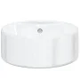 Rundes weißes Keramikwaschbecken 40x14,5 cm von vidaXL, Sinkt - Ref: Foro24-153339, Preis: 67,98 €, Rabatt: %