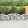 Galvanized iron arch-shaped gabion basket 200x50x60/80 cm by vidaXL, Pots and planters - Ref: Foro24-153473, Price: 52,08 €, ...