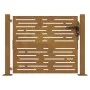 Corten steel garden gate square design 105x80 cm by vidaXL, garden gates - Ref: Foro24-153250, Price: 121,81 €, Discount: %