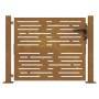 Gartentor aus Cortenstahl, quadratisches Design, 105 x 80 cm von vidaXL, Gartentore - Ref: Foro24-153250, Preis: 124,85 €, Ra...