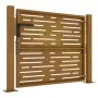 Corten steel garden gate square design 105x80 cm by vidaXL, garden gates - Ref: Foro24-153250, Price: 121,81 €, Discount: %
