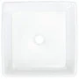 Lavabo cuadrado de cerámica blanco 37x37x13 cm de vidaXL, Lavabos - Ref: Foro24-153341, Precio: 56,79 €, Descuento: %