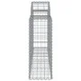 Cesta de gaviones forma arco hierro galvanizado 200x30x80/100cm de vidaXL, Maceteros y jardineras - Ref: Foro24-153484, Preci...