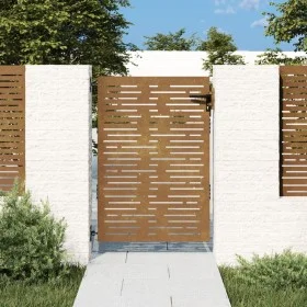 Corten steel garden gate square design 85x125 cm by vidaXL, garden gates - Ref: Foro24-153246, Price: 154,67 €, Discount: %