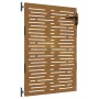 Puerta de jardín acero corten diseño cuadrado 85x125 cm de vidaXL, Puertas de jardín - Ref: Foro24-153246, Precio: 156,20 €, ...