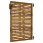 Puerta de jardín acero corten diseño cuadrado 85x125 cm de vidaXL, Puertas de jardín - Ref: Foro24-153246, Precio: 156,20 €, ...