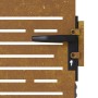 Puerta de jardín acero corten diseño cuadrado 85x125 cm de vidaXL, Puertas de jardín - Ref: Foro24-153246, Precio: 156,20 €, ...