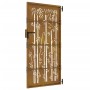 Puerta de jardín acero corten diseño bambú 85x175 cm von vidaXL, Gartentore - Ref: Foro24-153236, Preis: 184,31 €, Rabatt: %