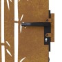 Puerta de jardín acero corten diseño bambú 85x175 cm von vidaXL, Gartentore - Ref: Foro24-153236, Preis: 184,31 €, Rabatt: %