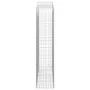 Gabion basket arch shape galvanized iron 200x50x220/240 cm by vidaXL, Pots and planters - Ref: Foro24-153401, Price: 112,61 €...
