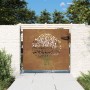 Puerta de jardín acero corten diseño árbol 85x100 cm de vidaXL, Puertas de jardín - Ref: Foro24-153209, Precio: 132,66 €, Des...