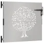 Corten steel garden gate tree design 85x100 cm by vidaXL, garden gates - Ref: Foro24-153209, Price: 129,26 €, Discount: %
