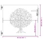 Corten steel garden gate tree design 85x100 cm by vidaXL, garden gates - Ref: Foro24-153209, Price: 118,73 €, Discount: %