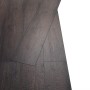 Lamas para suelo autoadhesivas PVC marrón oscuro 5,21 m² 2 mm