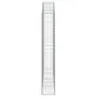 Gabion basket arch shape galvanized iron 200x30x180/200 cm by vidaXL, Pots and planters - Ref: Foro24-153469, Price: 118,51 €...