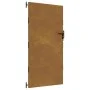 Puerta de jardín acero corten 85x200 cm de vidaXL, Puertas de jardín - Ref: Foro24-153261, Precio: 165,36 €, Descuento: %