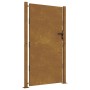 Puerta de jardín acero corten 105x180 cm de vidaXL, Puertas de jardín - Ref: Foro24-153266, Precio: 223,62 €, Descuento: %