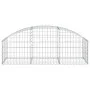 Galvanized iron arch-shaped gabion basket 150x50x40/60 cm by vidaXL, Pots and planters - Ref: Foro24-153452, Price: 35,78 €, ...