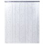 Lámina de ventana esmerilada patrón de bambú PVC 60x500 cm