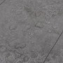 Lamas para suelo autoadhesivas PVC gris hormigón 5,21 m² 2 mm