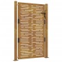 Puerta de jardín acero corten diseño cuadrado 105x130 cm de vidaXL, Puertas de jardín - Ref: Foro24-153198, Precio: 189,91 €,...