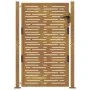 Gartentor aus Cortenstahl, quadratisches Design, 105 x 130 cm von vidaXL, Gartentore - Ref: Foro24-153198, Preis: 207,08 €, R...
