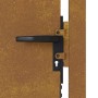 Puerta de jardín acero corten 105x80 cm by vidaXL, garden gates - Ref: Foro24-153262, Price: 120,52 €, Discount: %