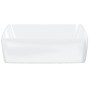 Rectangular white ceramic sink 48x37x13 cm by vidaXL, Sinks - Ref: Foro24-153338, Price: 91,40 €, Discount: %