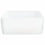 Rectangular white ceramic sink 48x37x13 cm by vidaXL, Sinks - Ref: Foro24-153338, Price: 91,40 €, Discount: %