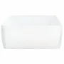 Rectangular white ceramic sink 48x37x13 cm by vidaXL, Sinks - Ref: Foro24-153338, Price: 89,54 €, Discount: %